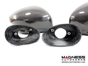 Nissan GT-R Mirror Caps in Carbon Fiber - 4 Piece Set